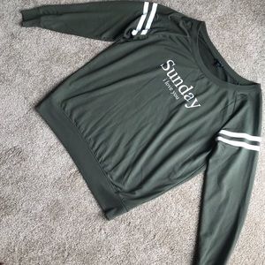 Express long sleeve shirt “I love you Sunday”